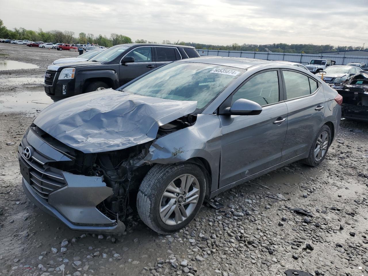 HYUNDAI ELANTRA 2019 kmhd84lf5ku823726