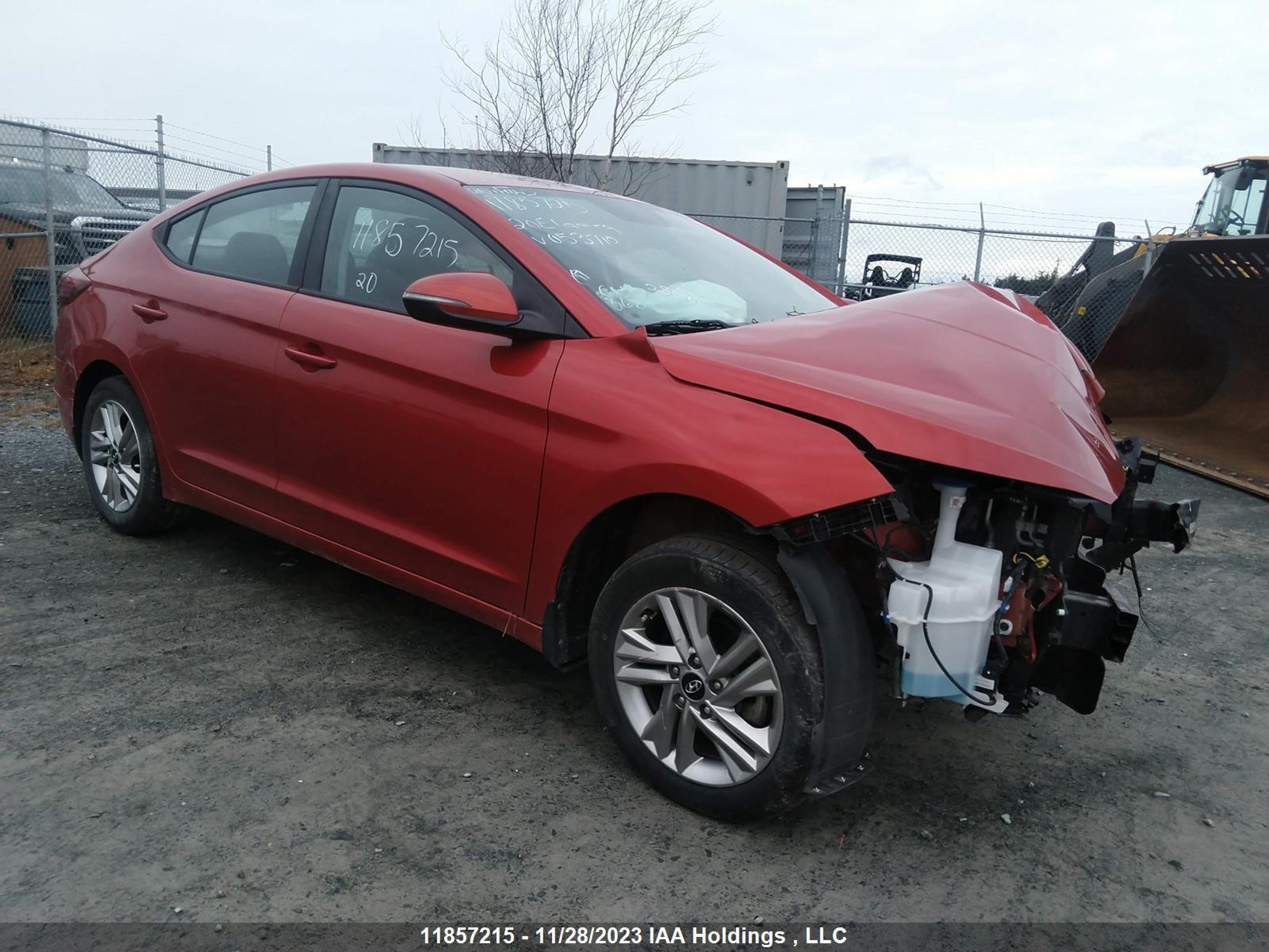 HYUNDAI ELANTRA 2020 kmhd84lf5lu053710