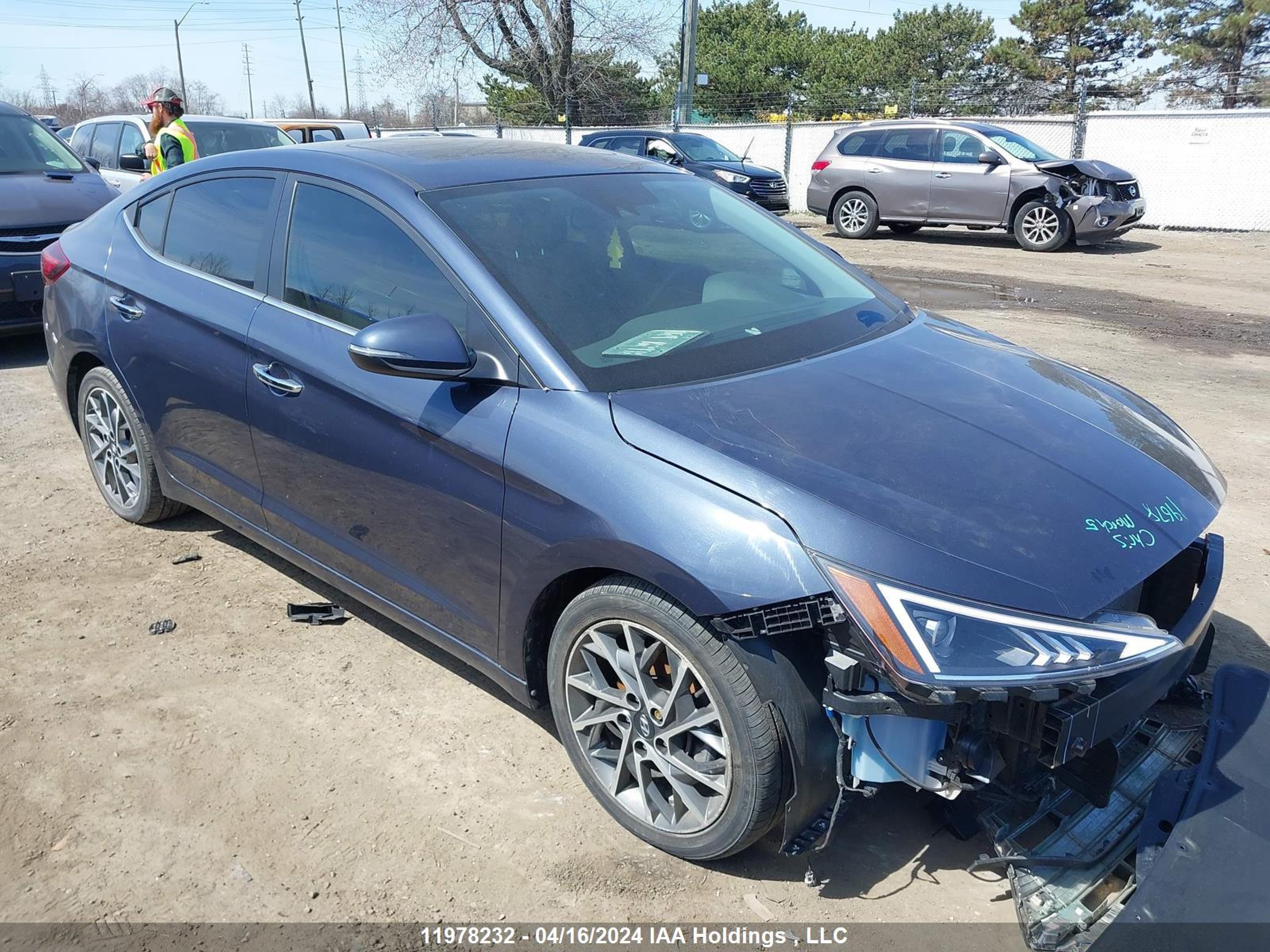 HYUNDAI ELANTRA 2020 kmhd84lf5lu103912