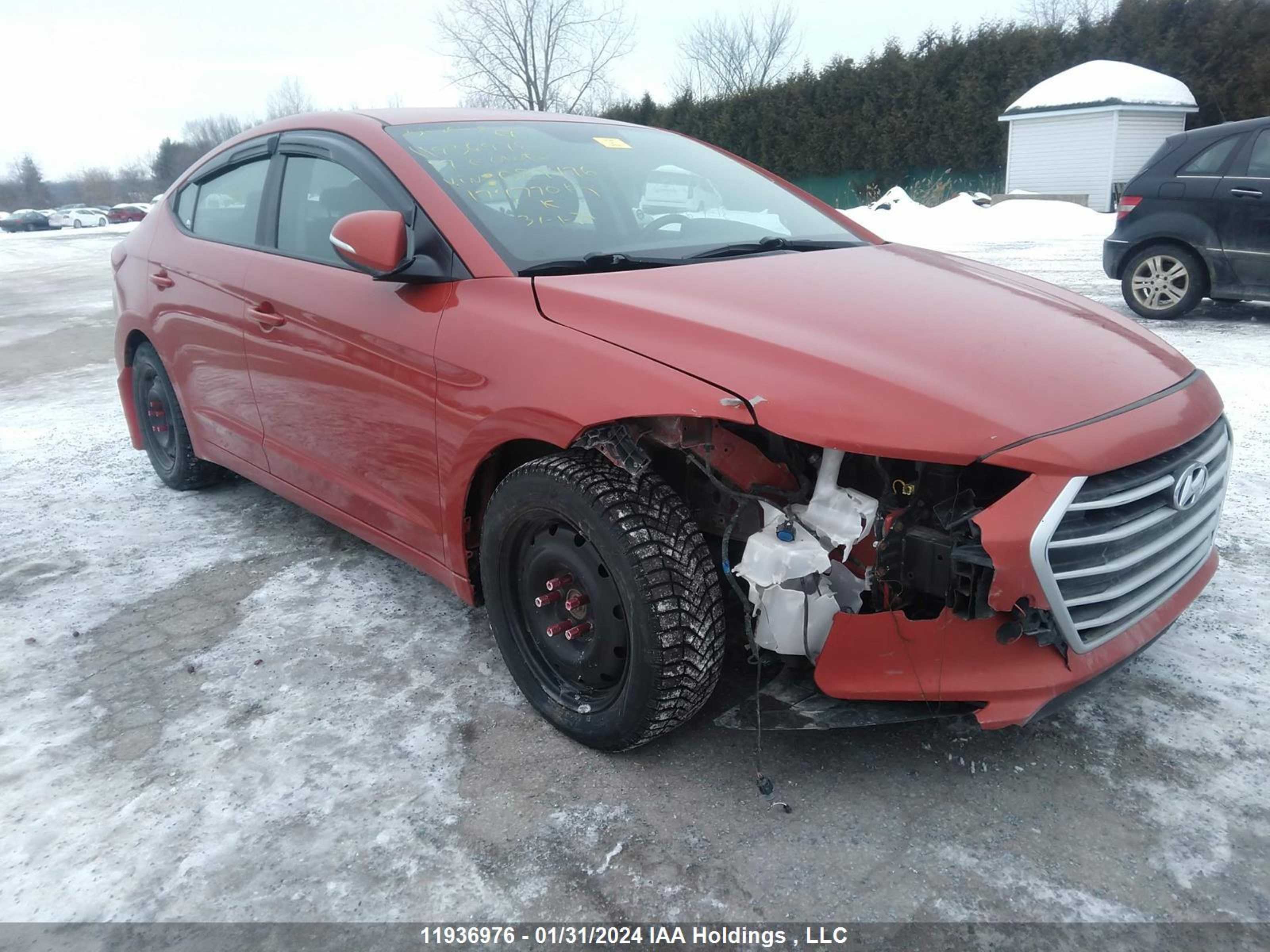 HYUNDAI ELANTRA 2017 kmhd84lf6hu089476