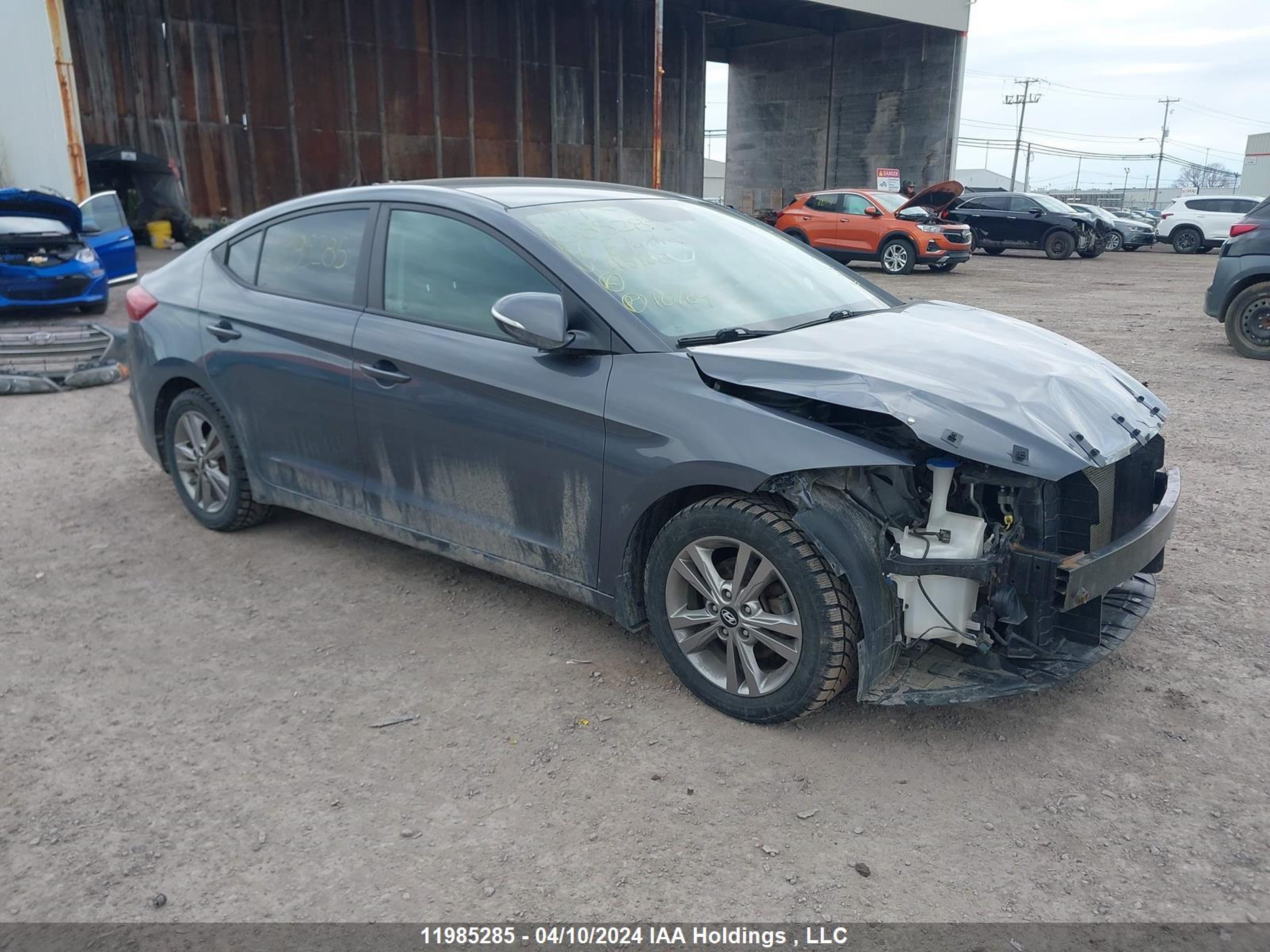 HYUNDAI ELANTRA 2017 kmhd84lf6hu115168