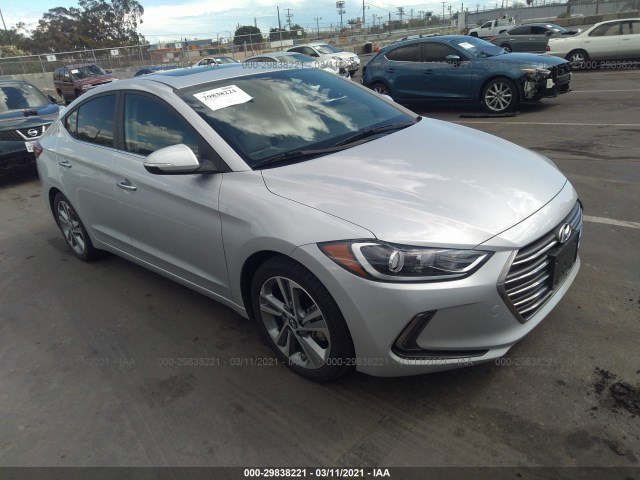 HYUNDAI ELANTRA 2017 kmhd84lf6hu174785