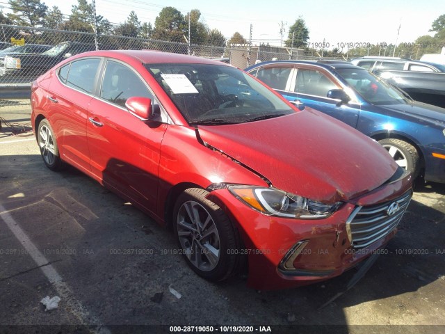 HYUNDAI ELANTRA 2017 kmhd84lf6hu177539