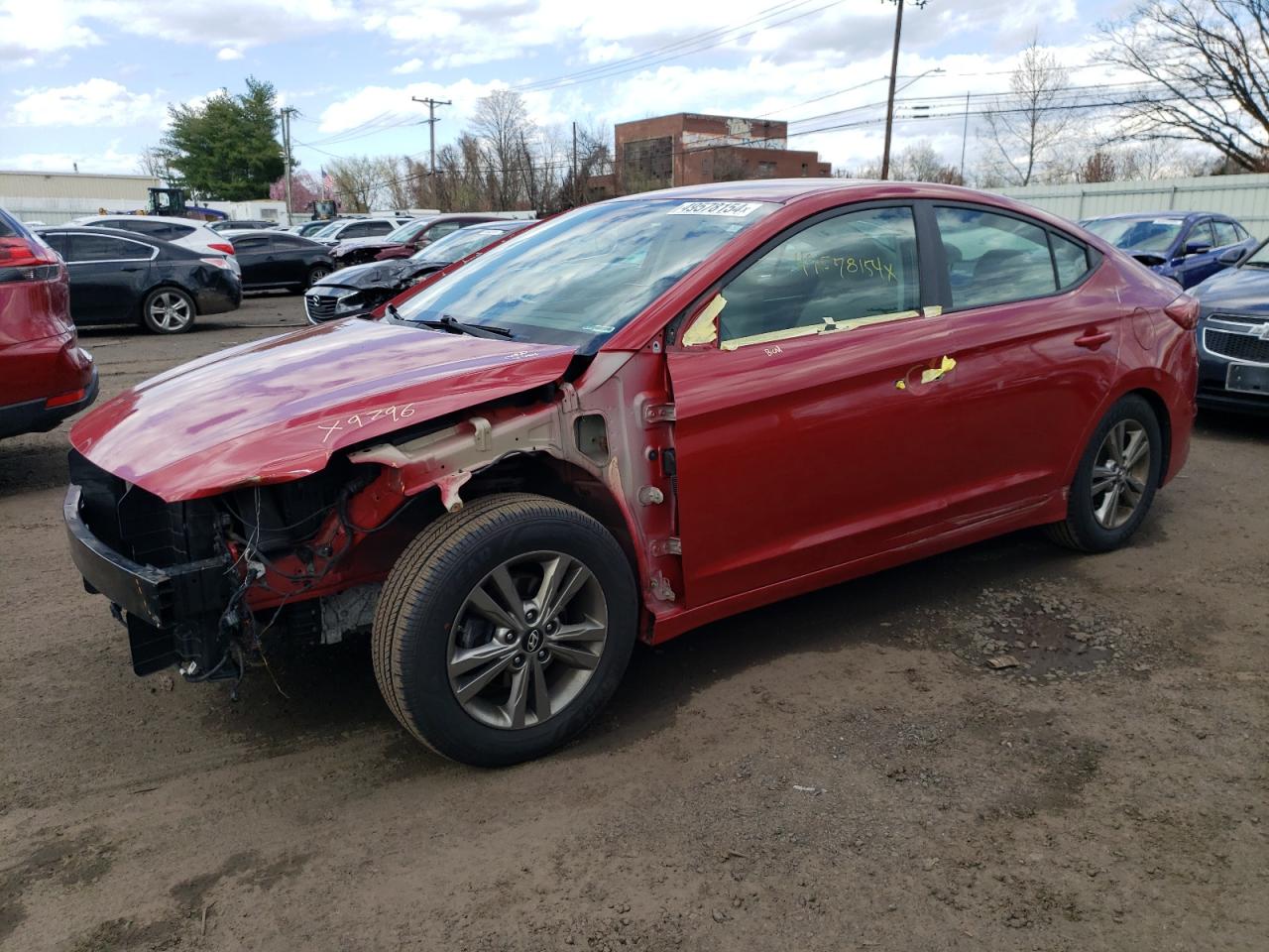 HYUNDAI ELANTRA 2017 kmhd84lf6hu197290