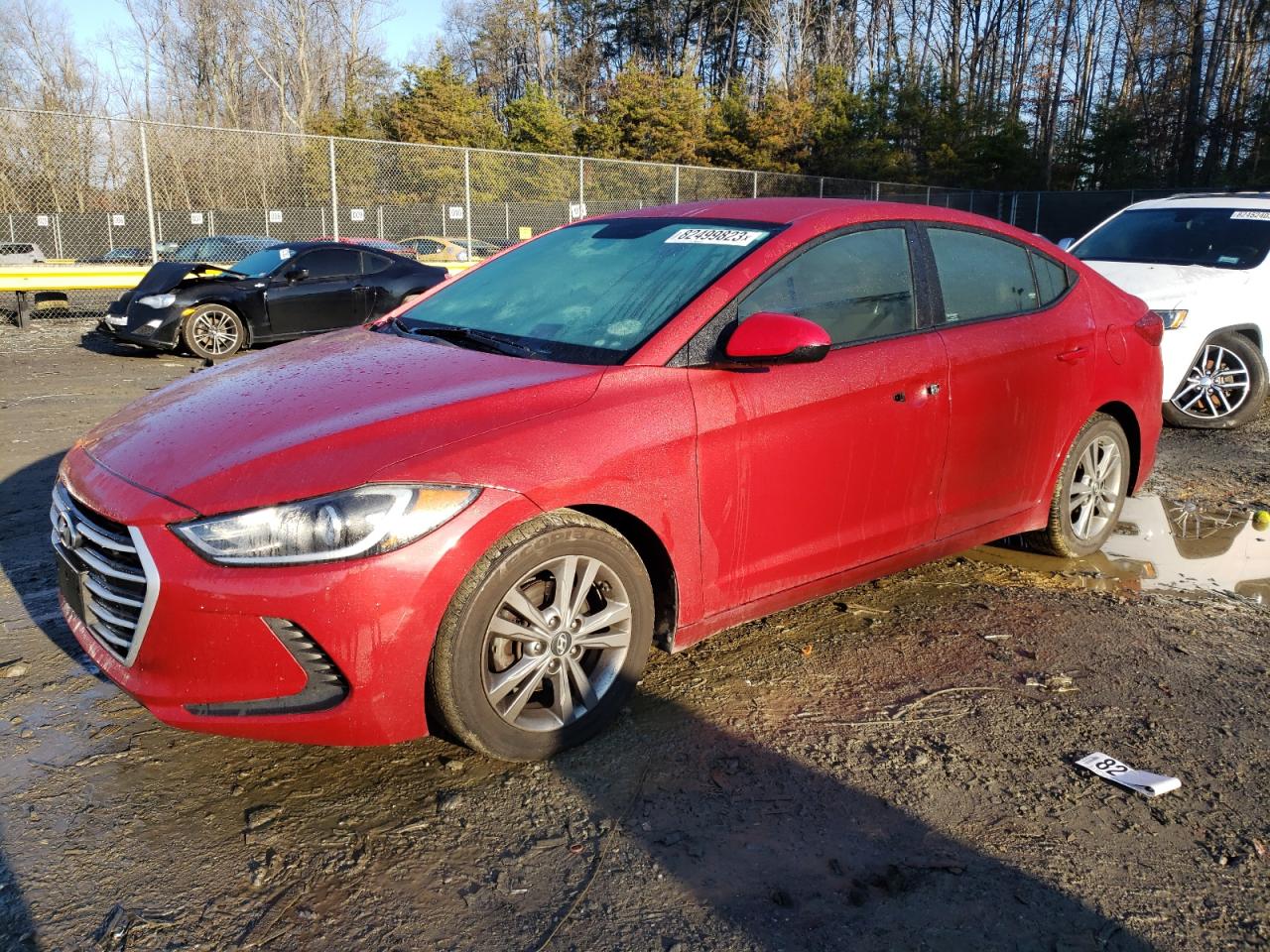 HYUNDAI ELANTRA 2017 kmhd84lf6hu401506