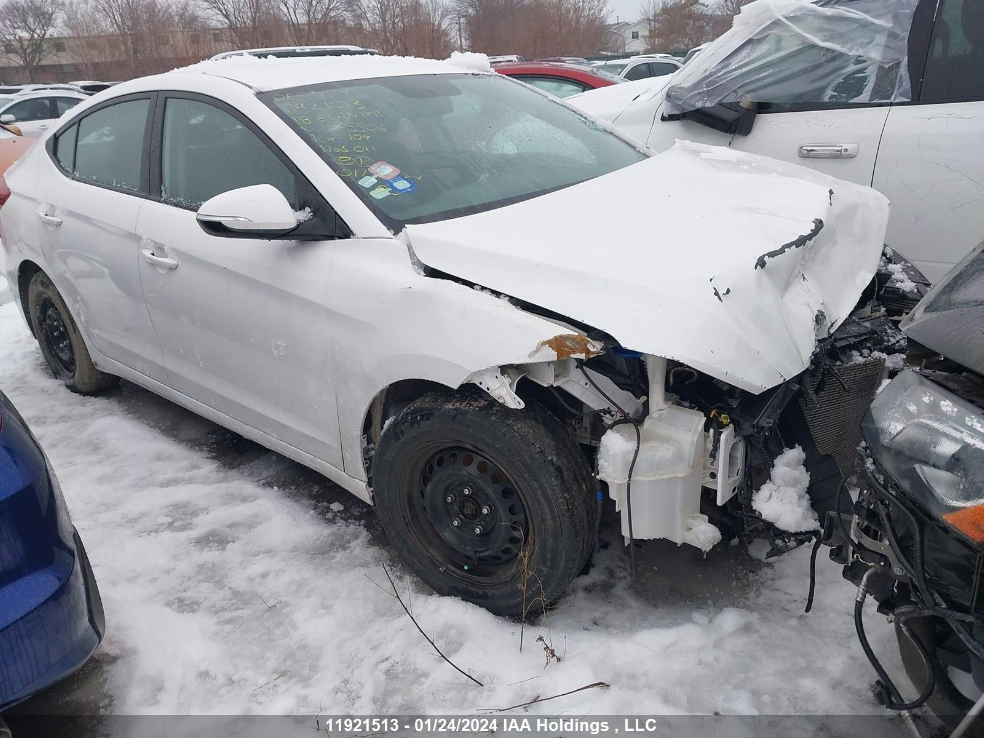 HYUNDAI ELANTRA 2018 kmhd84lf6ju495506