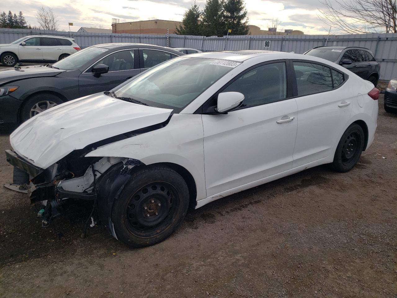 HYUNDAI ELANTRA 2018 kmhd84lf6ju524485