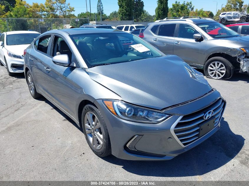 HYUNDAI ELANTRA 2018 kmhd84lf6ju560824