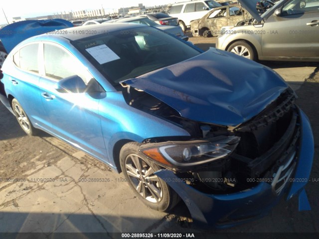 HYUNDAI ELANTRA 2018 kmhd84lf6ju596206