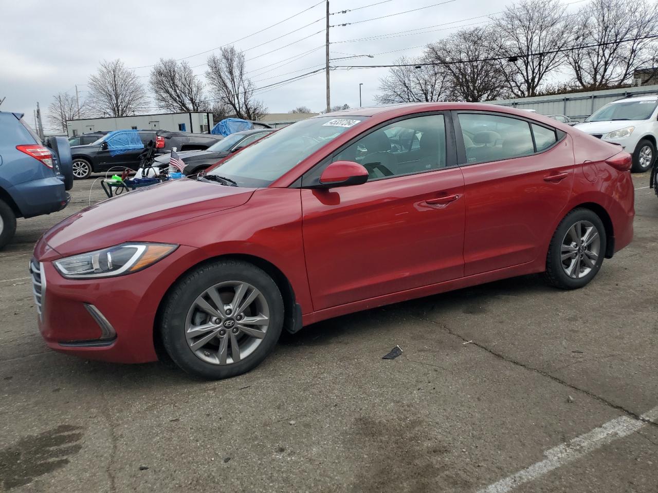 HYUNDAI ELANTRA 2018 kmhd84lf6ju606507