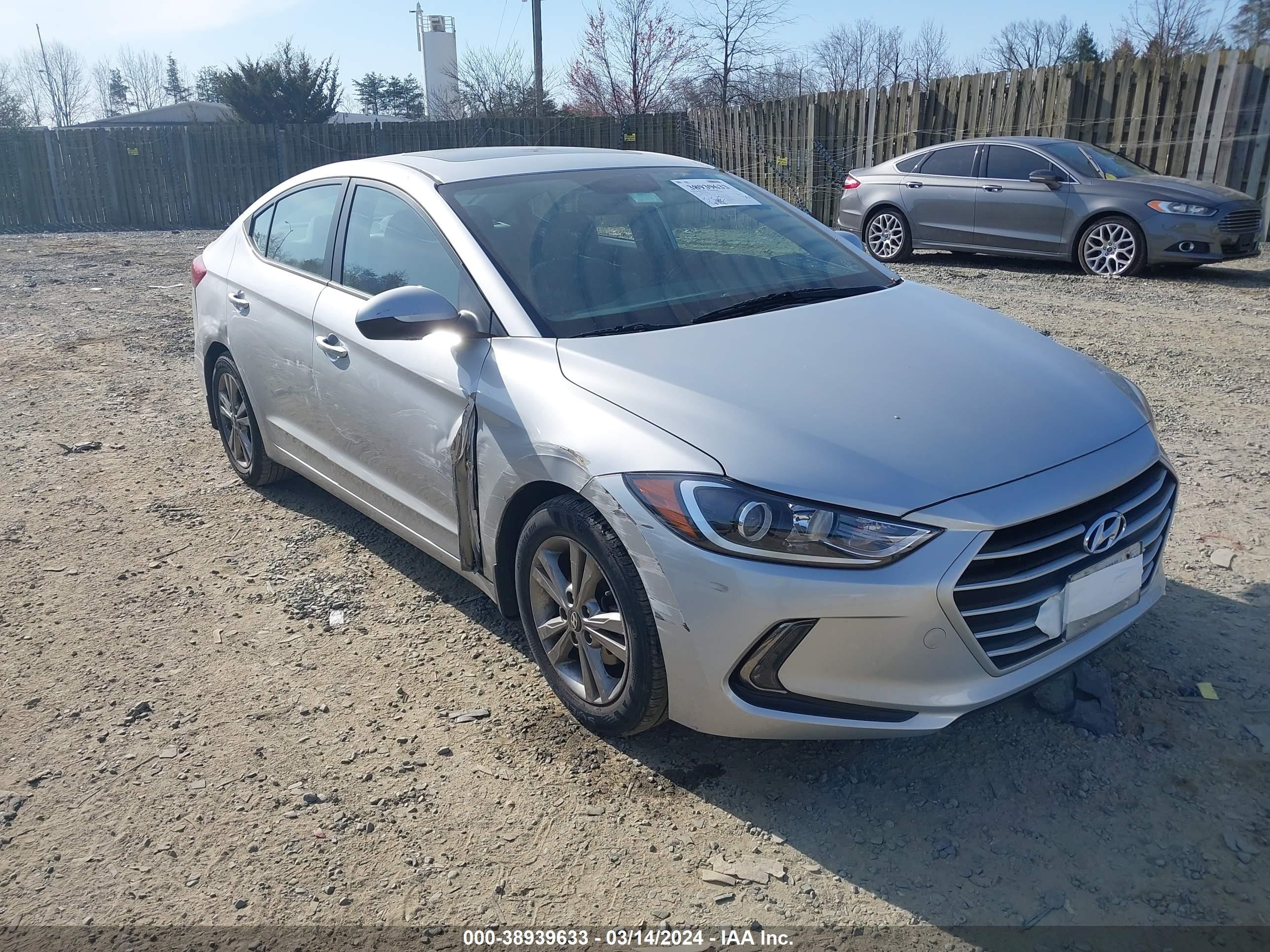 HYUNDAI ELANTRA 2018 kmhd84lf6ju663001