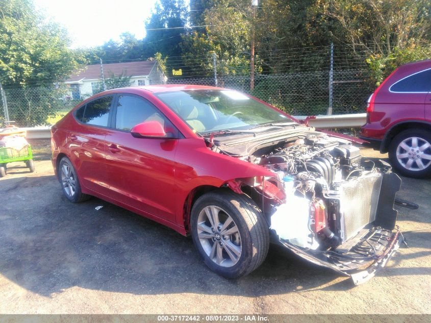 HYUNDAI ELANTRA 2018 kmhd84lf6ju687766