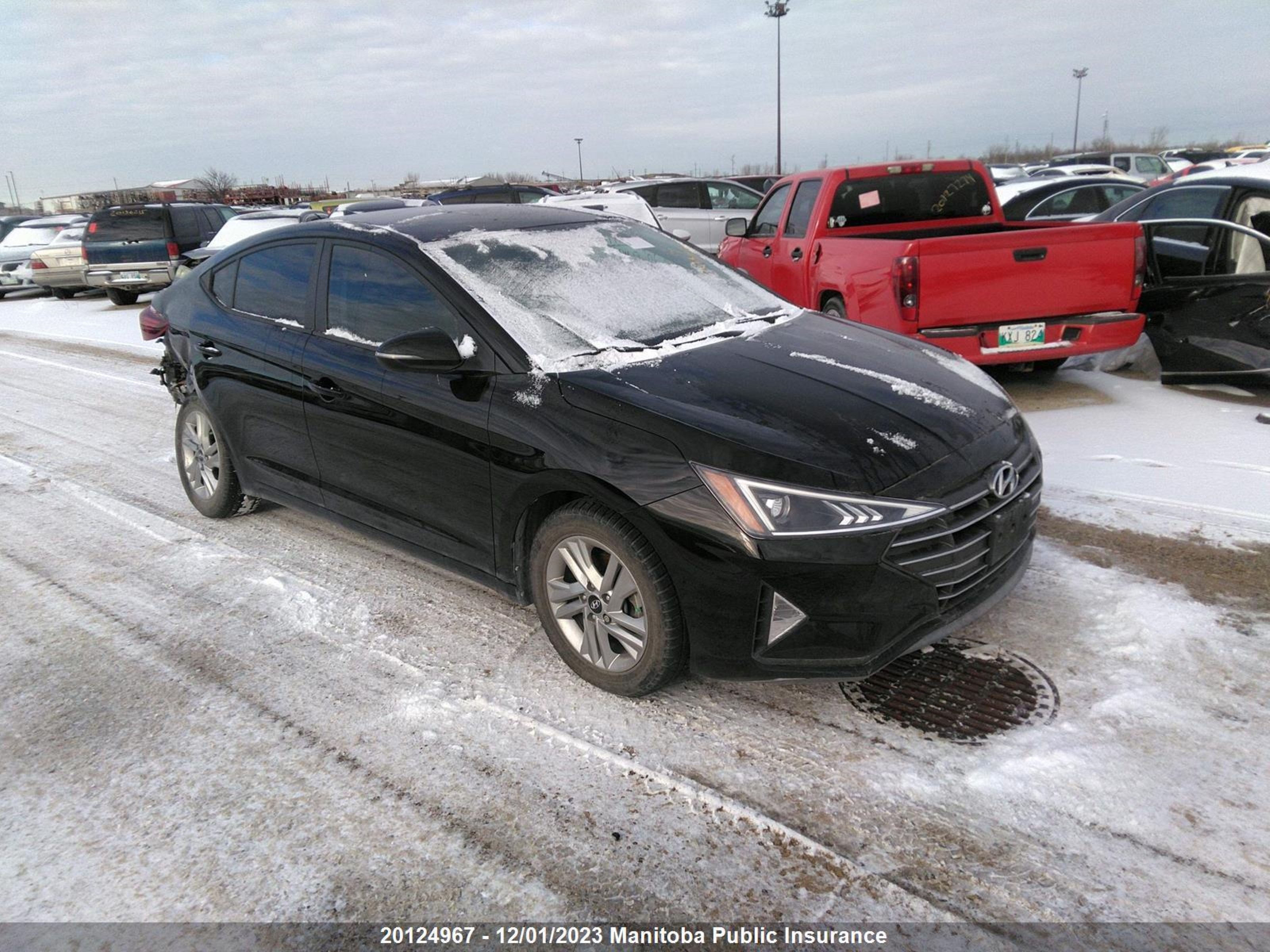 HYUNDAI ELANTRA 2020 kmhd84lf6lu056728