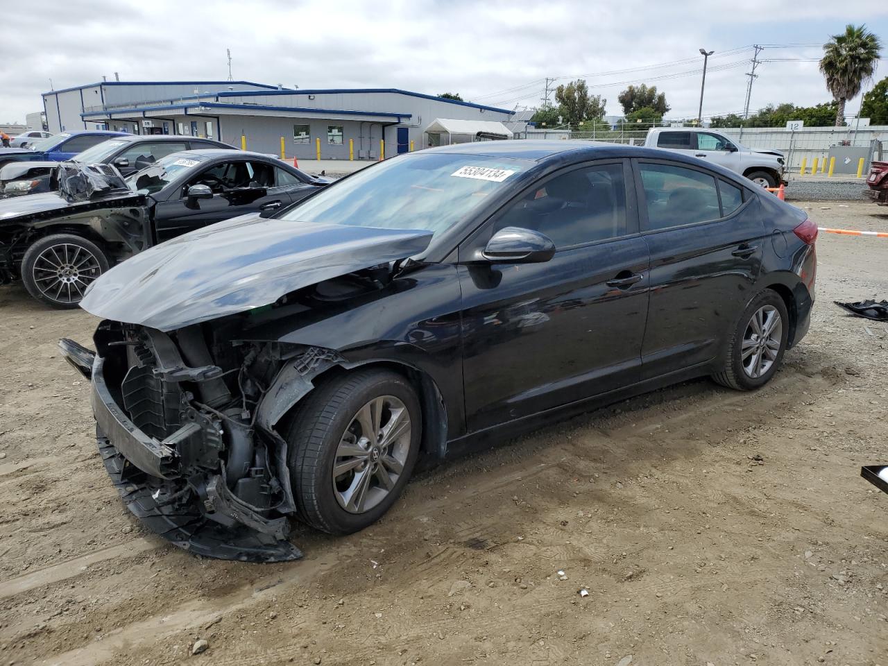 HYUNDAI ELANTRA 2017 kmhd84lf7hu073299