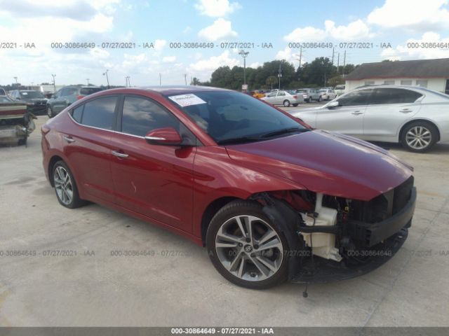 HYUNDAI ELANTRA 2017 kmhd84lf7hu074565