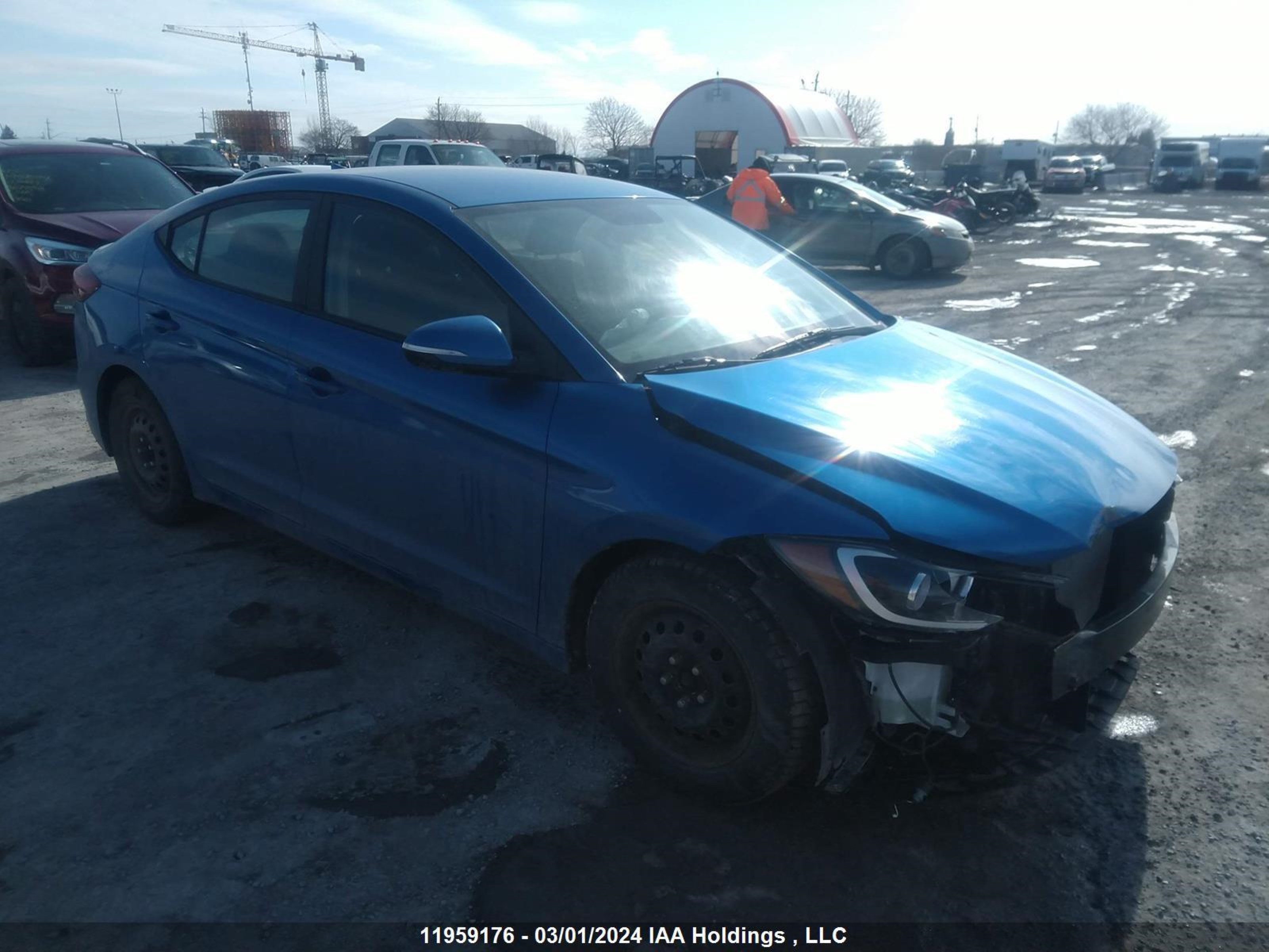 HYUNDAI ELANTRA 2017 kmhd84lf7hu218440