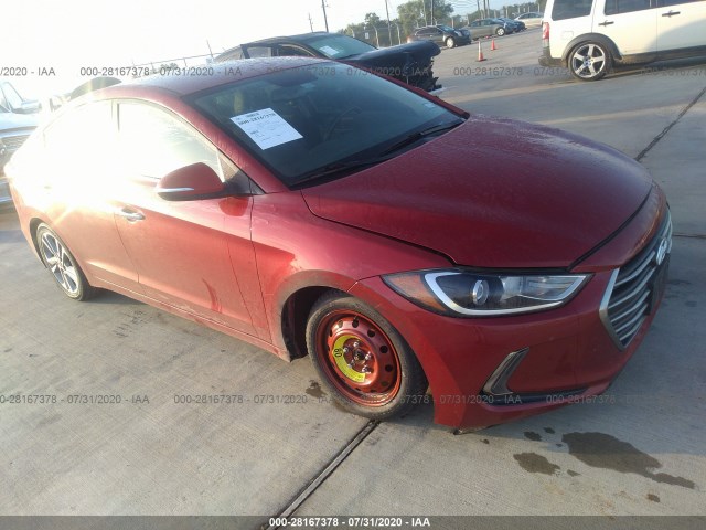 HYUNDAI ELANTRA 2017 kmhd84lf7hu365986