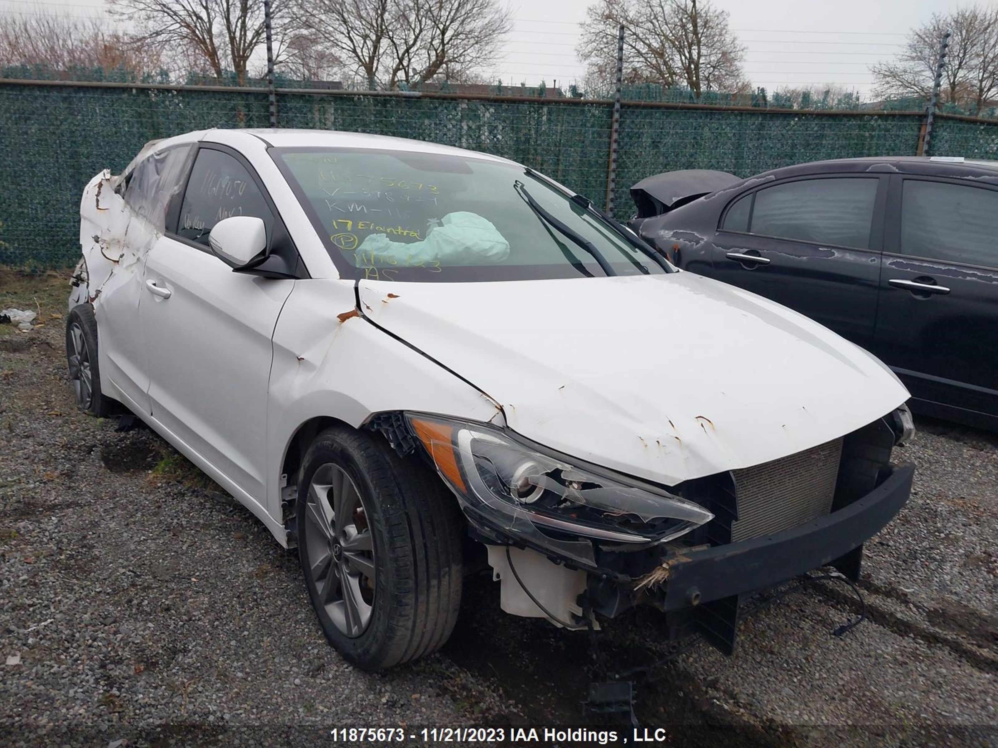 HYUNDAI ELANTRA 2017 kmhd84lf7hu398924