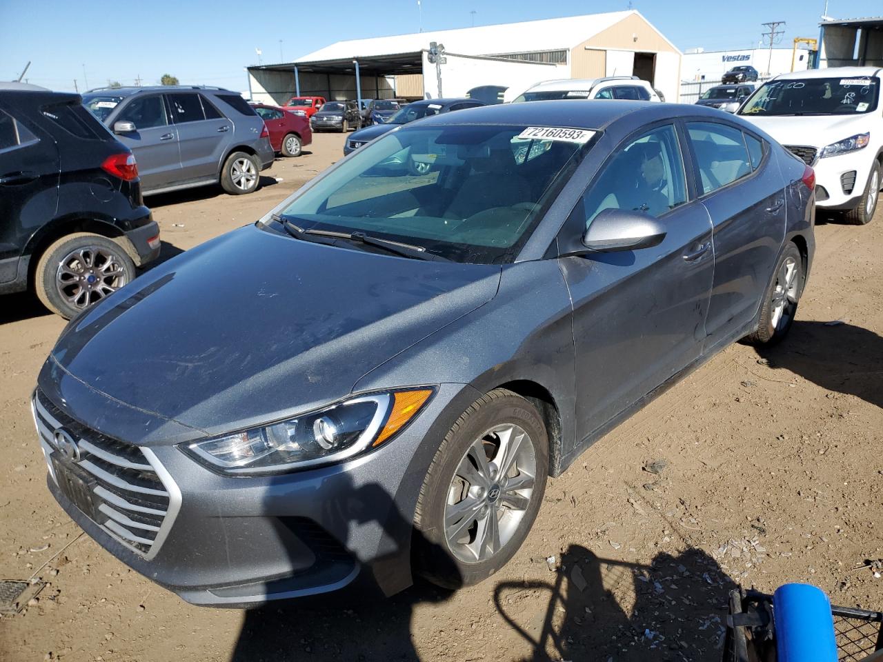 HYUNDAI ELANTRA 2018 kmhd84lf7ju471523