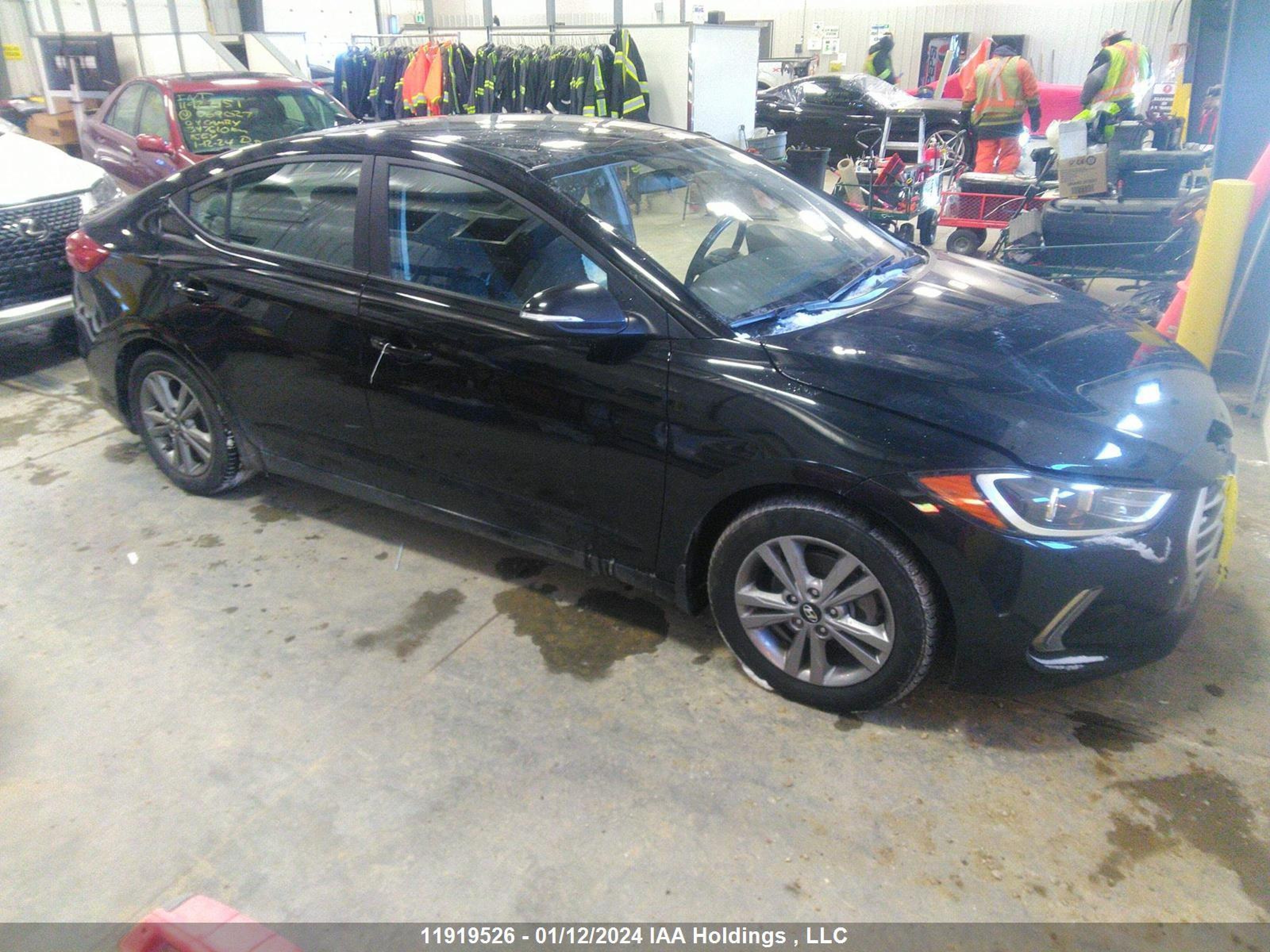 HYUNDAI ELANTRA 2018 kmhd84lf7ju551730