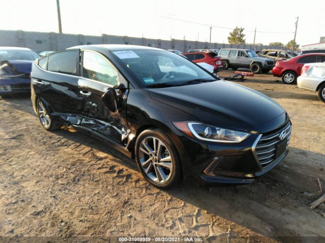 HYUNDAI ELANTRA 2017 kmhd84lf8hu074350