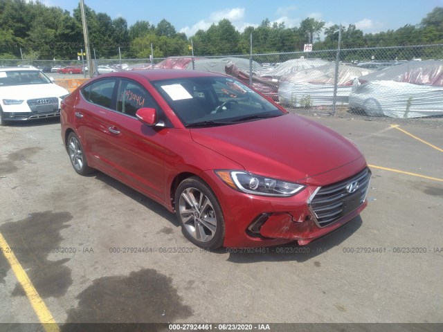 HYUNDAI ELANTRA 2017 kmhd84lf8hu141173