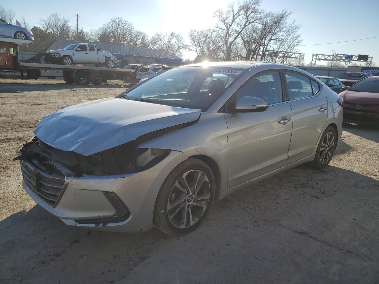 HYUNDAI ELANTRA 2017 kmhd84lf8hu170012