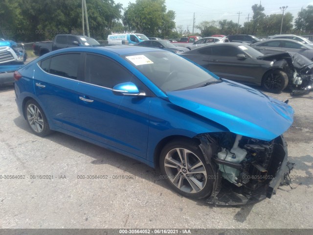 HYUNDAI ELANTRA 2017 kmhd84lf8hu177235