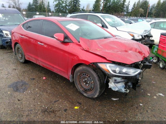 HYUNDAI ELANTRA 2017 kmhd84lf8hu227356