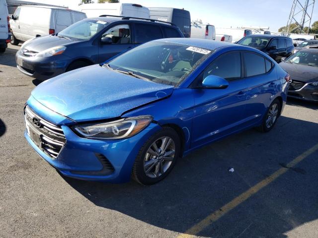 HYUNDAI ELANTRA 2017 kmhd84lf8hu241743