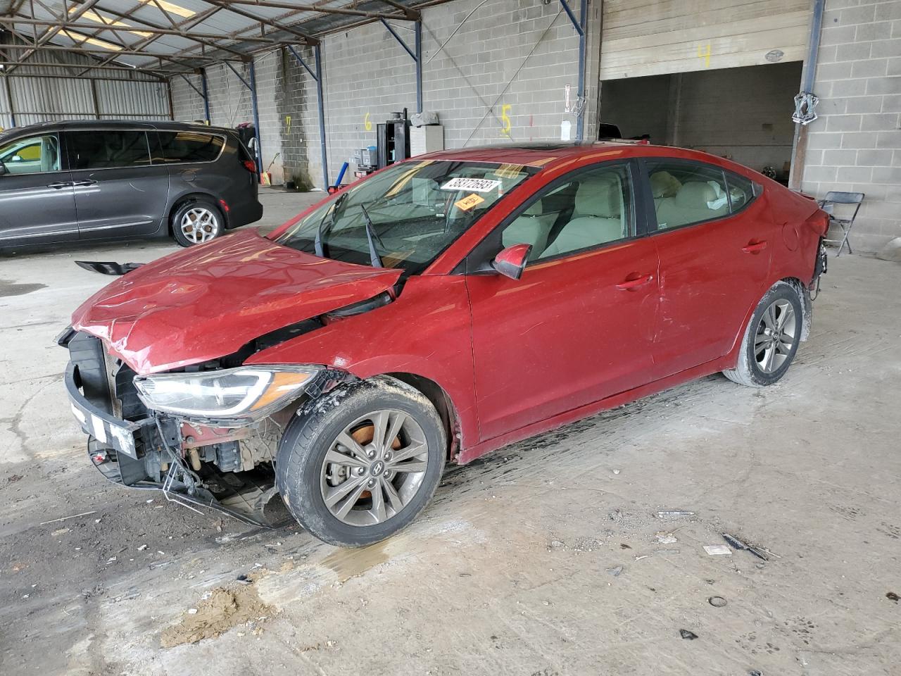 HYUNDAI ELANTRA 2017 kmhd84lf8hu409073