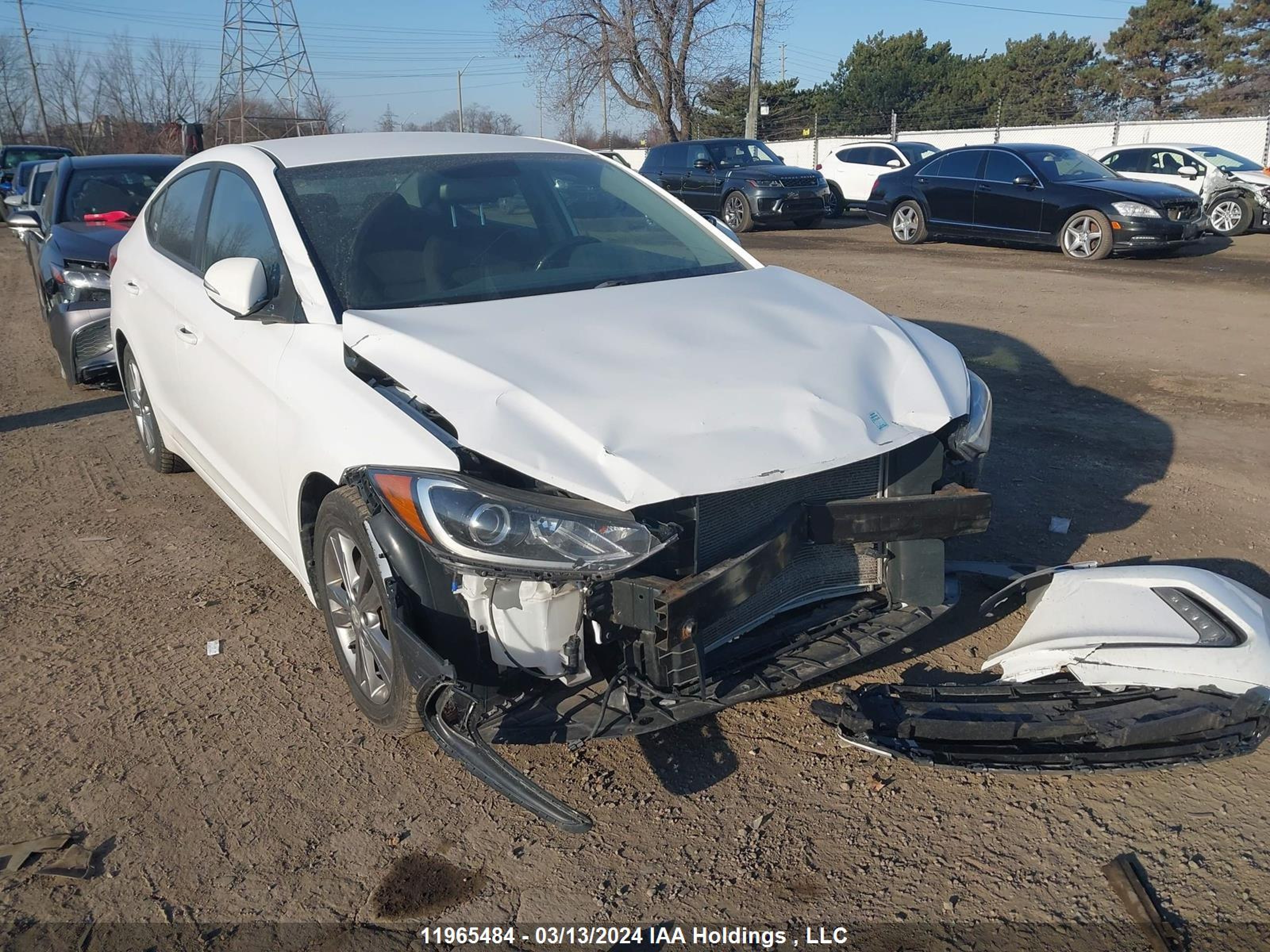 HYUNDAI ELANTRA 2018 kmhd84lf8ju448686