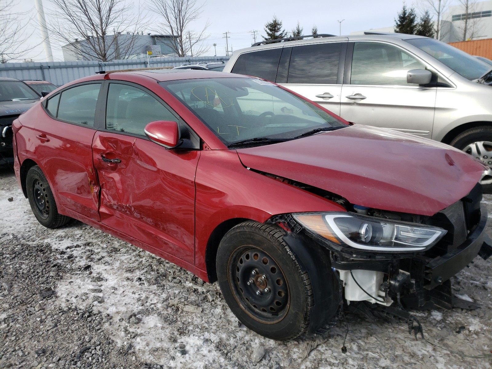 HYUNDAI ELANTRA SE 2018 kmhd84lf8ju482563