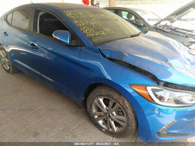 HYUNDAI ELANTRA 2018 kmhd84lf8ju510037