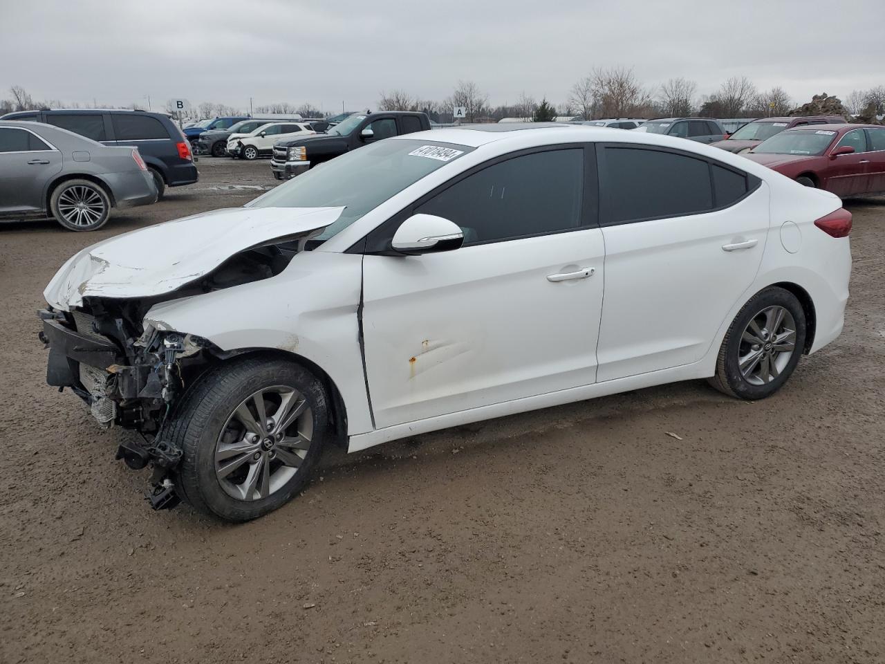 HYUNDAI ELANTRA 2018 kmhd84lf8ju708858