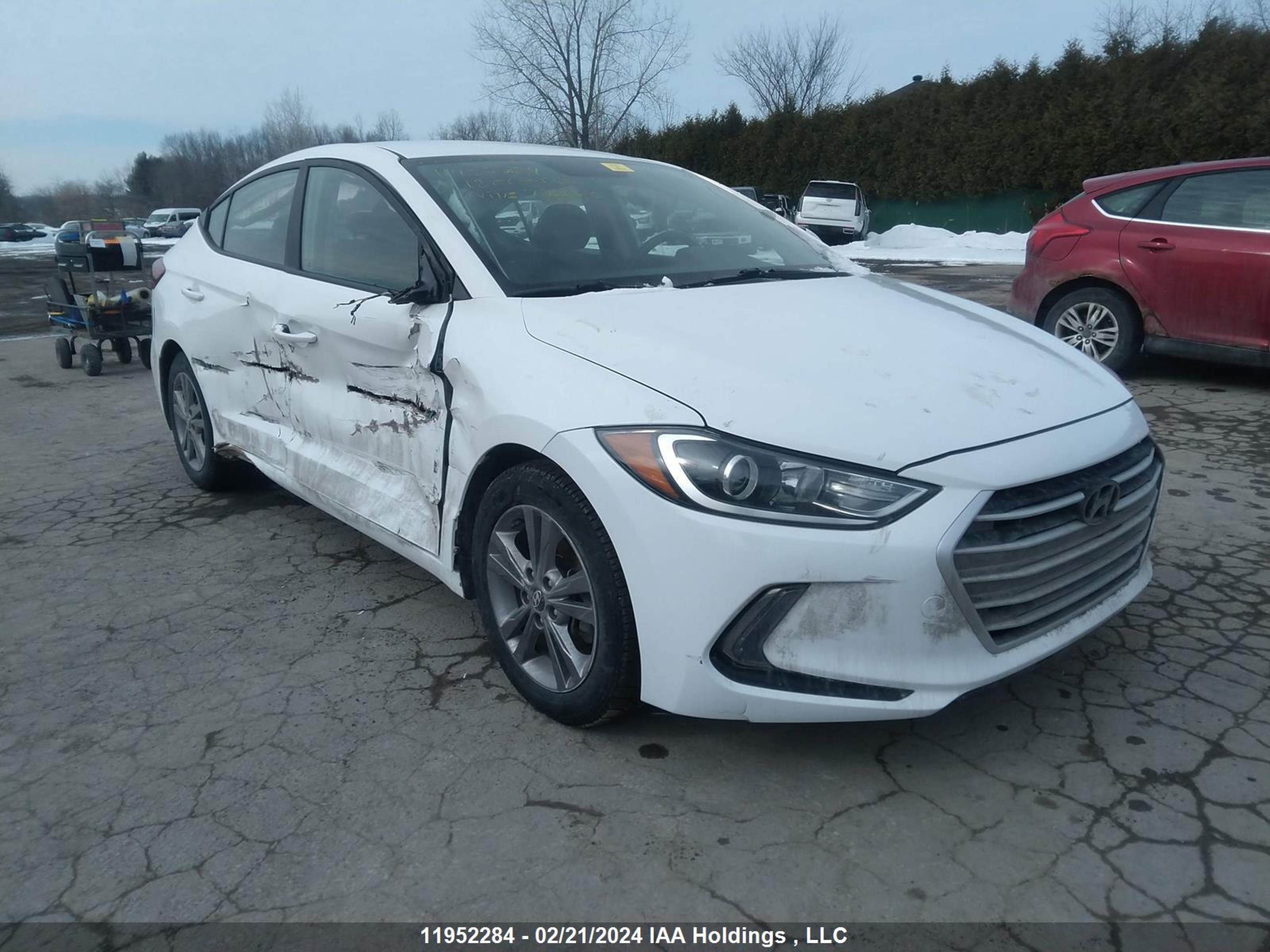 HYUNDAI ELANTRA 2018 kmhd84lf8ju722226