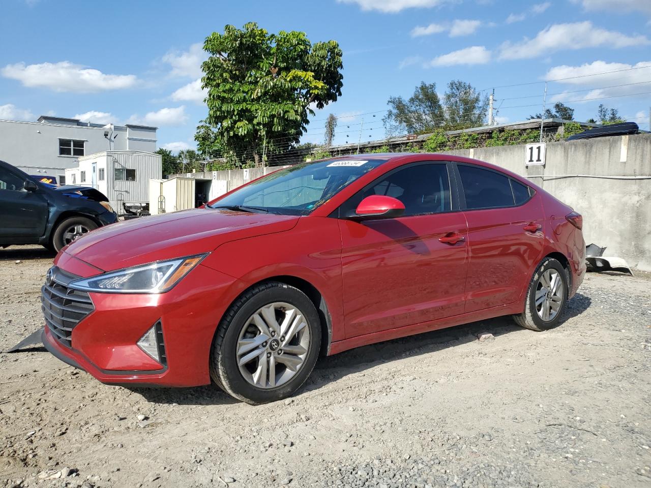 HYUNDAI ELANTRA 2019 kmhd84lf8ku744535