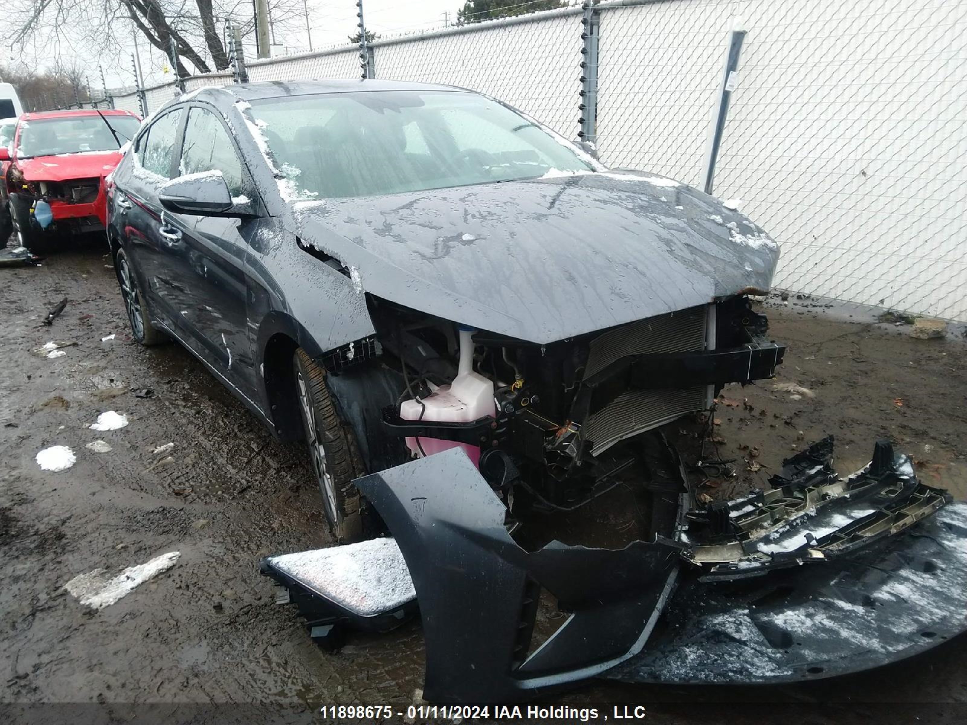 HYUNDAI ELANTRA 2019 kmhd84lf8ku786543