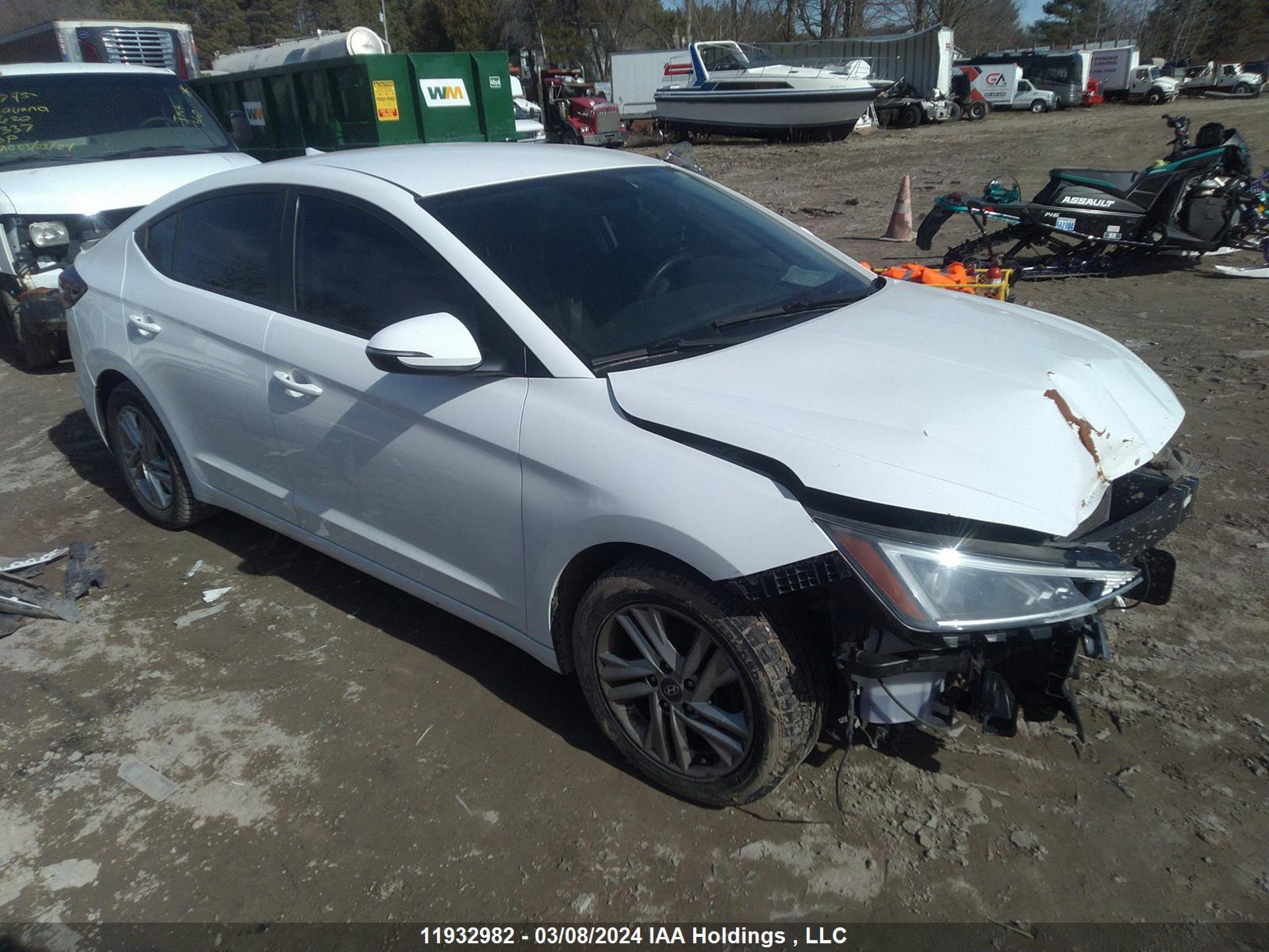 HYUNDAI ELANTRA 2020 kmhd84lf8lu936233