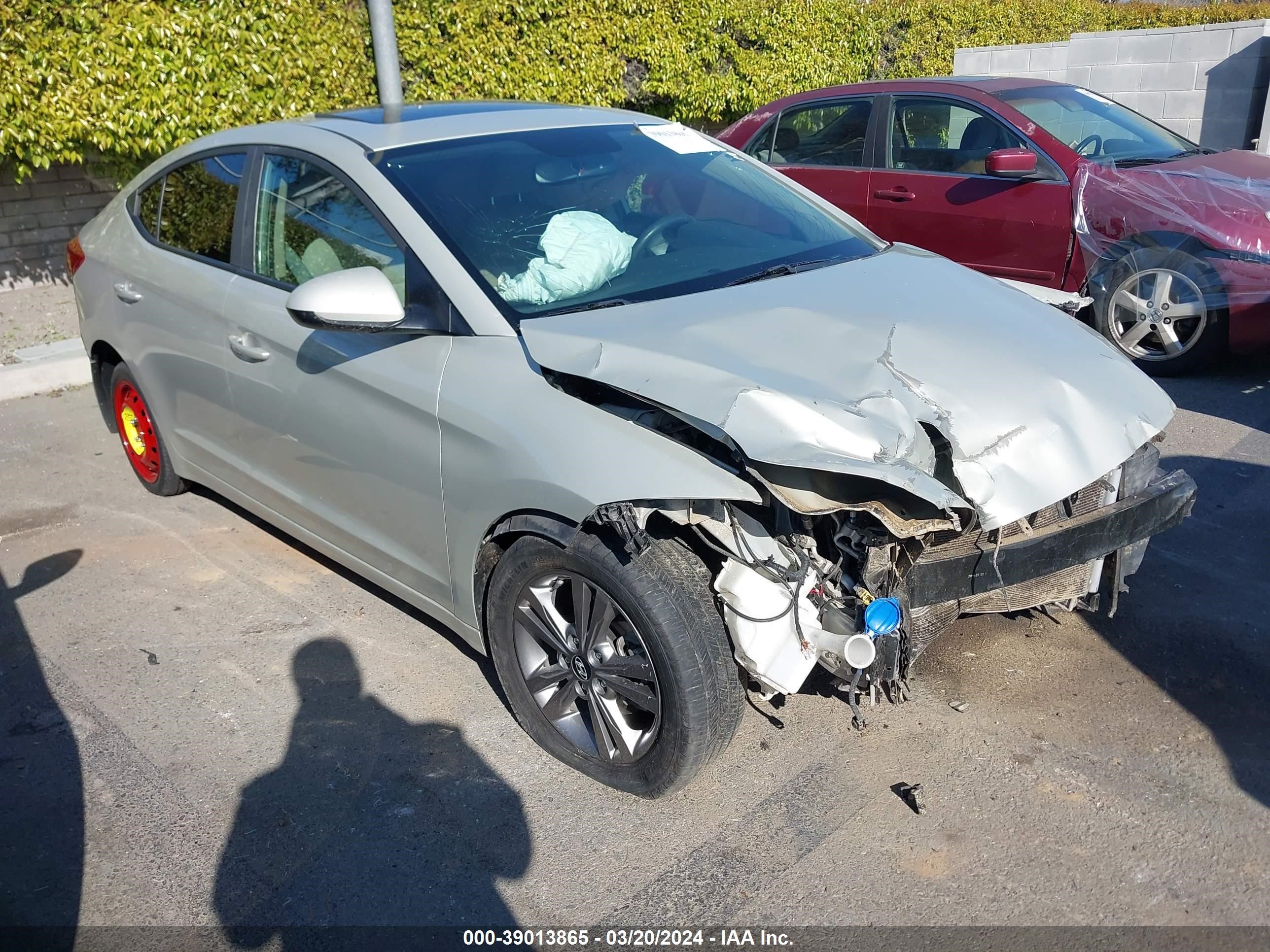 HYUNDAI ELANTRA 2017 kmhd84lf9h4250497