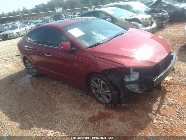 HYUNDAI ELANTRA 2017 kmhd84lf9hu063163