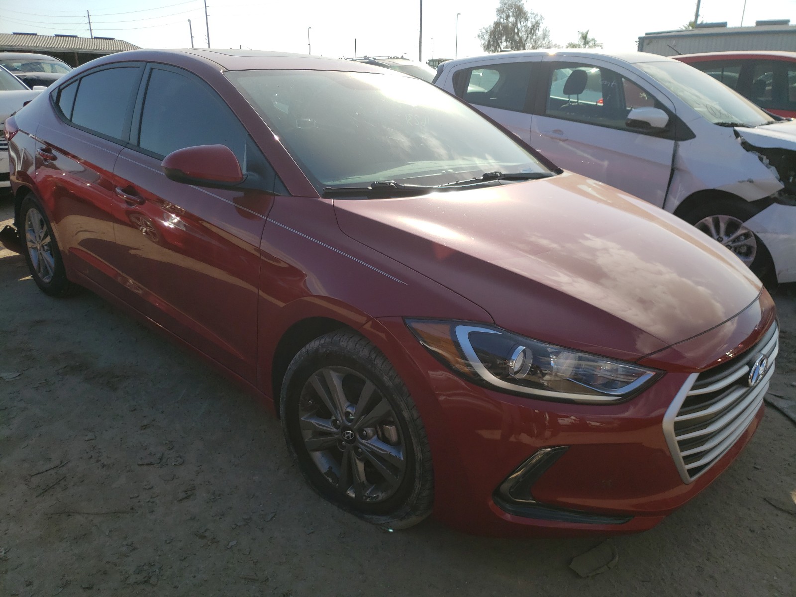 HYUNDAI ELANTRA SE 2017 kmhd84lf9hu248619