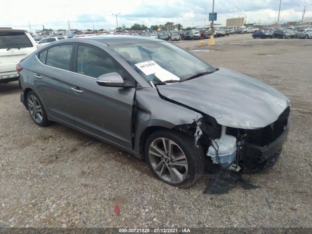 HYUNDAI ELANTRA 2017 kmhd84lf9hu281054