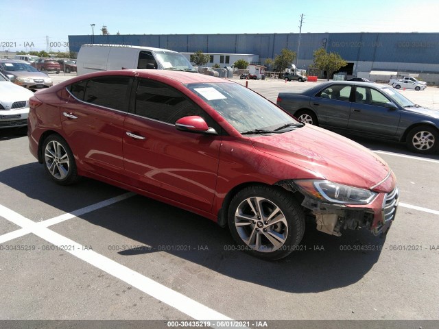 HYUNDAI ELANTRA 2017 kmhd84lf9hu358389