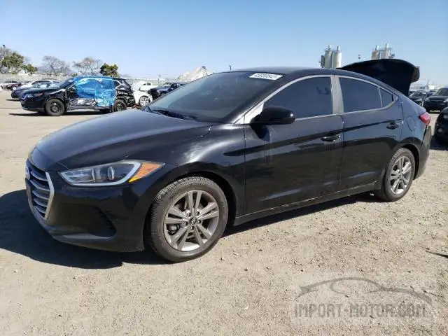 HYUNDAI ELANTRA 2017 kmhd84lf9hu429686