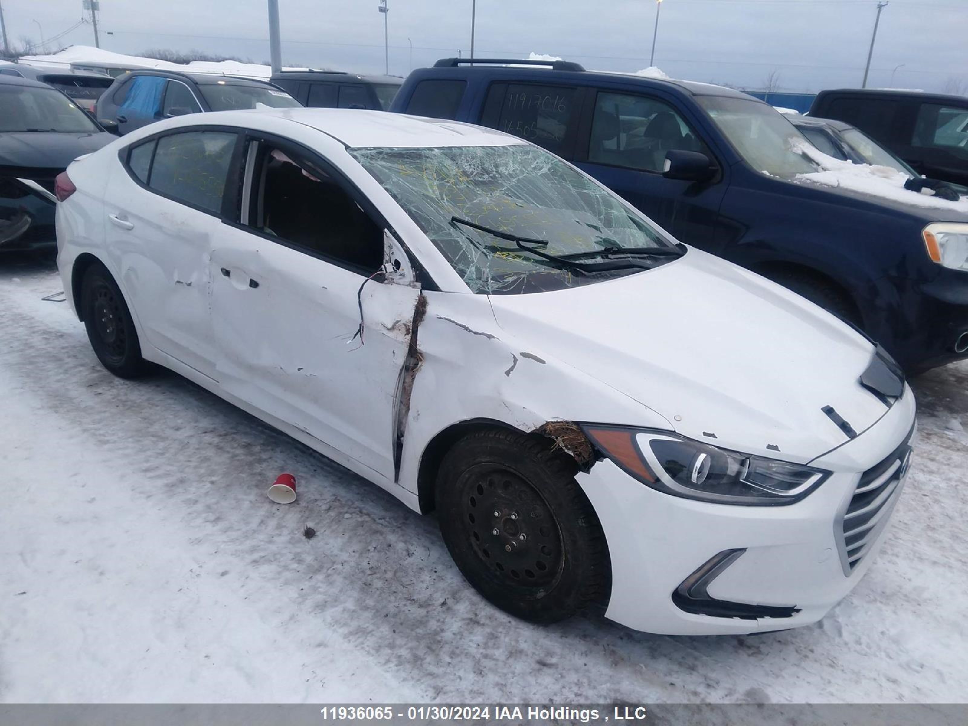 HYUNDAI ELANTRA 2018 kmhd84lf9ju495550