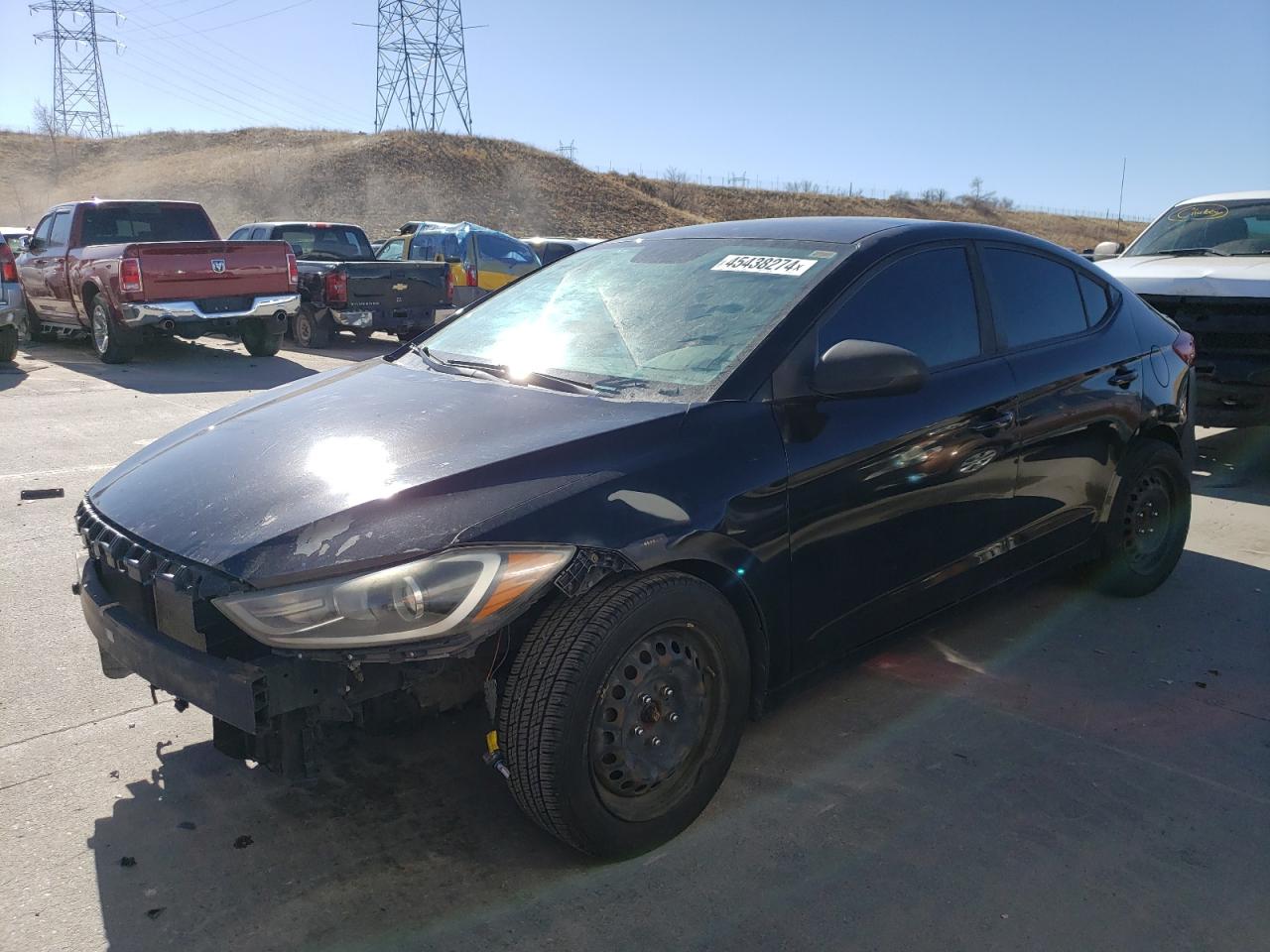 HYUNDAI ELANTRA 2018 kmhd84lf9ju525176