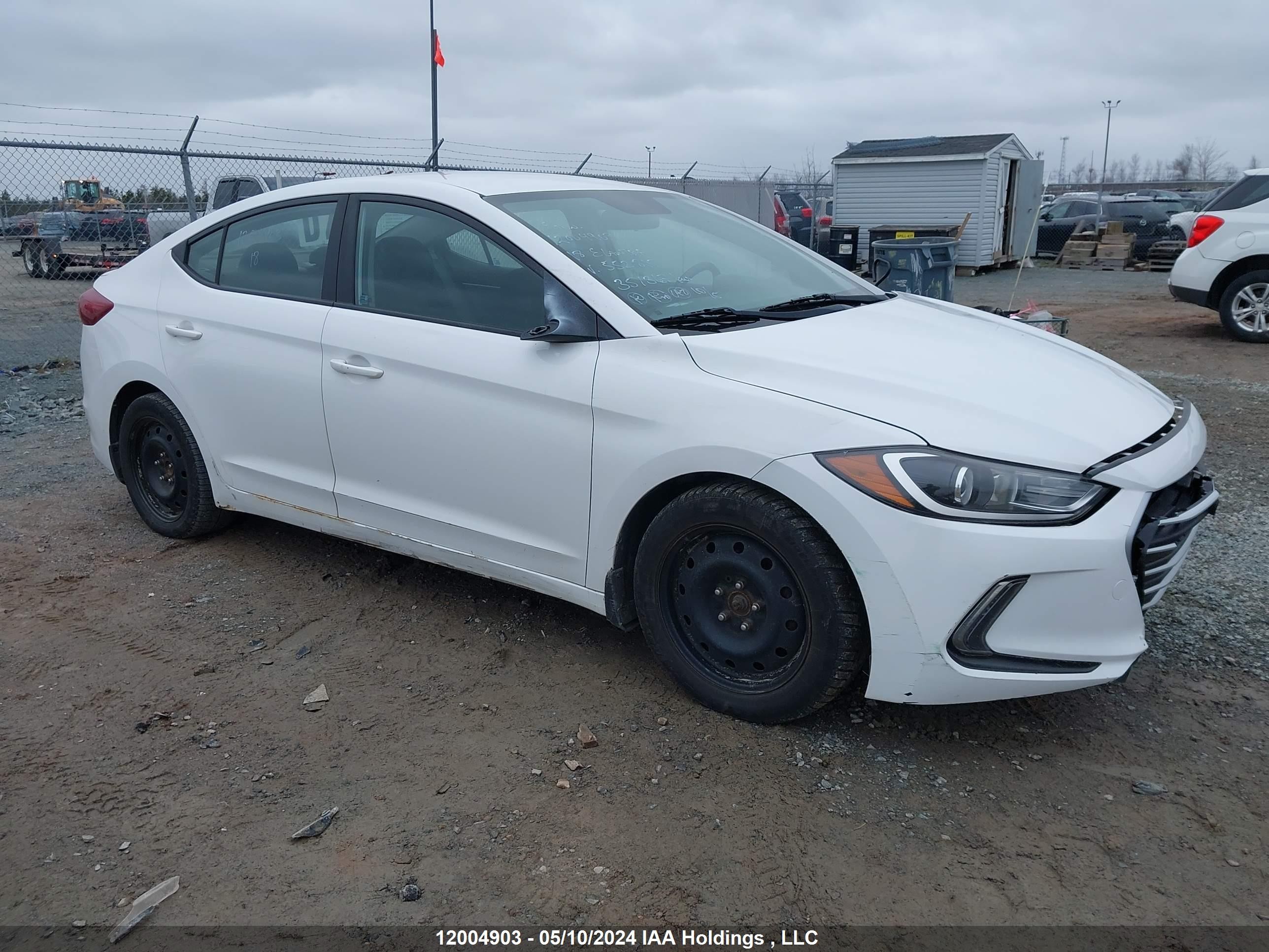 HYUNDAI ELANTRA 2018 kmhd84lf9ju552815