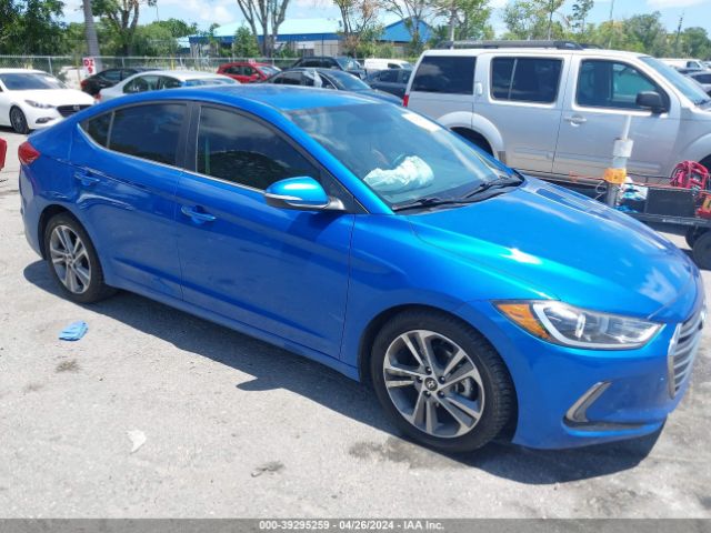 HYUNDAI ELANTRA 2018 kmhd84lf9ju599696