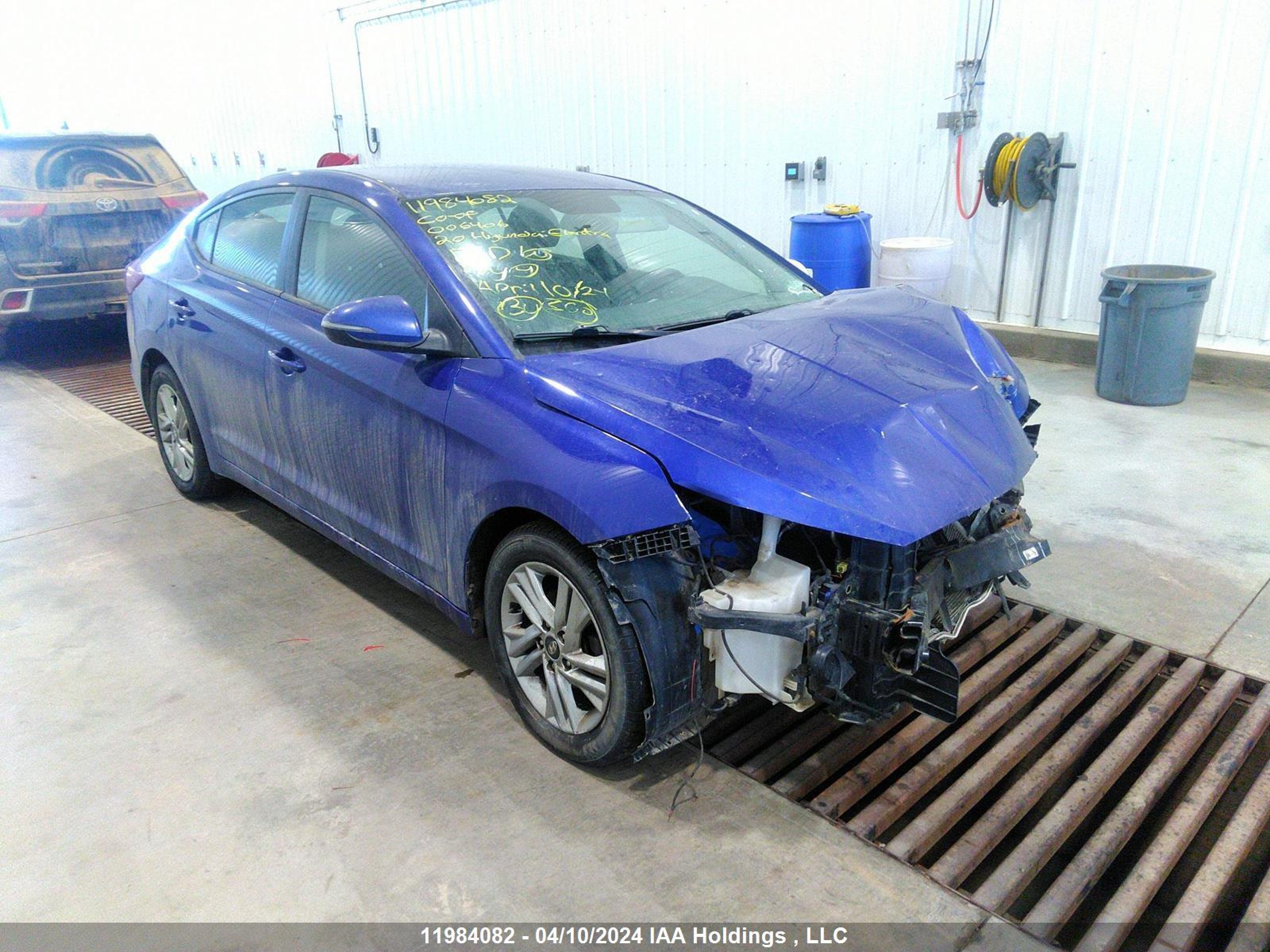 HYUNDAI ELANTRA 2020 kmhd84lf9lu006406